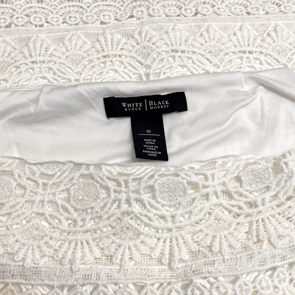 WHITE | BLACK   House | Market Black Level/ white Skirt! - Picture 5 of 7